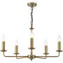Dar Lighting Favian FAV0563 Kronleuchter 5x40w/E14