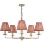 Dar Lighting Favian FAV0563-EST2625 Kronleuchter 5x40w/E14