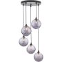 Dar Lighting Federico FED0522-10 Pendelleuchte 5x40w/g9 ip20