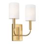Feiss BRIANNA FE-BRIANNA2-BB Wandleuchte 2x60W/E14
