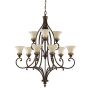 Feiss DRAWING ROOM FE-DRAWING-ROOM9 Kronleuchter 9x60W/E27
