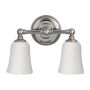 Feiss HUGUENOT LAKE FE-HUGOLAKE2BATH Wandleuchte 2x40W/G9 IP44