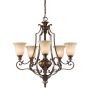 Feiss KELHAM HALL FE-KELHAM-HALL5-UPLT Kronleuchter 5x60W/E14
