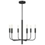 Generation Lighting Brianna FE-BRIANNA6-BK Kronleuchter 6x60W/E14