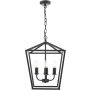 Dar Lighting Fionn FIO0422 Pendelleuchte 4x40w/e14 ip20