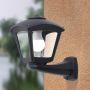 Fumagalli Nardo FMG-NARDO-ROBY-BLK Wandleuchte 1x23W/E27 IP55