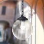 Fumagalli Sicar FMG-SICAR-GLOBE-BLK Pendelleuchte 1x23W/E27 IP55