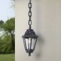 Fumagalli Sichem FMG-SICHEM-ANNA-BLK Pendelleuchte 1x23W/E27 IP55