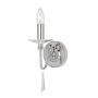 Elstead Lighting FINSBURY PARK FP1-POL-NICKEL Wandleuchte 1x60W/E14