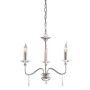 Elstead Lighting FINSBURY PARK FP3-POL-NICKEL Kronleuchter 3x60W/E14