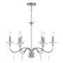 Elstead Lighting FINSBURY PARK FP6-POL-NICKEL Kronleuchter 6x60W/E14