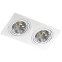 AZzardo SIRO AZ0771 Einbau-Downlight 2x50W/GU10 ES111
