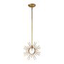 Gilded Nola Sun King GN-SUN-KING-P-G Pendelleuchte 1x60 W/E27