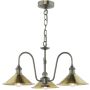 Dar Lighting Hadano HAD0361-01 Kronleuchter 3x40w/E14 ip20