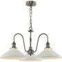 Dar Lighting Hadano HAD0361-10 Kronleuchter 3x40w/E14 ip20