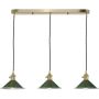 Dar Lighting Hadano HAD3640-07 Pendelleuchte 3x40w/e14 ip20