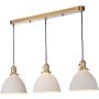 Dar Lighting Hadano HAD3640-09 Pendelleuchte 3x40w/e14 ip20