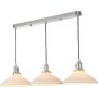 Dar Lighting Hadano HAD3661-10 Pendelleuchte 3x40w/e14 ip20