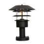Elstead Lighting HELSINGOR HELSINGOR-PED-BK Stehlampe 1x60W/E27 IP44