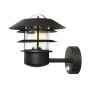 Elstead Lighting HELSINGOR HELSINGOR-PIR-BK Wandleuchte 1x60W/E27 IP44