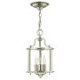 Elstead Lighting GENTRY HK-GENTRY-P-S-PN Pendelleuchte 3x60W/E14