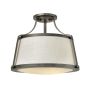Hinkley Lighting CHARLOTTE HK-CHARLOTTE-SF-AN Deckenlampe 3x75W/E27