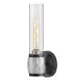 Hinkley Lighting Ellison HK-ELLISON1-BK-BN Wandleuchte 1x40W/E27 IP44