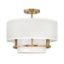 Hinkley Lighting Graham HK-GRAHAM-M-LCB Deckenlampe 3x40 W/E14