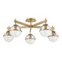 Hinkley Lighting Hollis HK-HOLLIS-5-C-HB Deckenlampe 5x40 W/E14 ip44