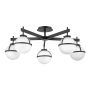 Hinkley Lighting Hollis HK-HOLLIS-5-O-BK Deckenlampe 5x40 W/E14 ip44