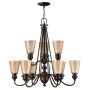 Hinkley Lighting MAYFLOWER HK-MAYFLOWER9 Kronleuchter 9x60W/E27
