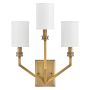 Hinkley Lighting Moore HK-MOORE-WB3-HB Wandleuchte 3x40W/E14 IP20
