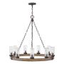 Hinkley Lighting Sawyer HK-SAWYER9-SQ Pendelleuchte 9x40W/E14 IP44