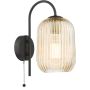 Dar Lighting Idra IDR0722-SAW6506 Wandleuchte 1x60w/e27 ip20