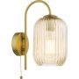 Dar Lighting Idra IDR0763-SAW6506 Wandleuchte 1x60w/e27 ip20