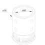 Norlys ACCESSORIES 1509AL Reduzierring