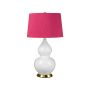Elstead Lighting Isla ISLA-AB-TL-CRANBERRY Tischleuchte 1x60 W/E27