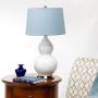 Elstead Lighting Isla ISLA-PN-TL-BLUE Tischleuchte 1x60 W/E27
