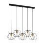 Italux AINA PND-74889-5-BK Pendelleuchte 5x40W/E27 IP20
