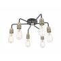 Dar Lighting Kiefer KIE0622 Deckenlampe 6x60w/e27 ip20