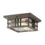 Elstead Lighting BEACON SQUARE KL-BEACON-SQUARE-F-OZ Deckenleuchte 2x60W/E27 IP44