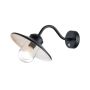 Elstead Lighting Klampenborg KLAMPENBORG-PIR-BK Wandleuchte 1x60W/E27 IP44