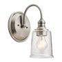 Elstead Lighting WAVERLY KL-WAVERLY1-CLP Wandleuchte 1x60W/E27