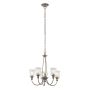 Elstead Lighting WAVERLY KL-WAVERLY5-CLP Kronleuchter 3x60W/E27
