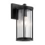 Kichler Barras KL-BARRAS2-S-BK Wandleuchte 1x40W/E27 IP44