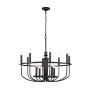 Kichler Capitol Hill KL-CAPITOL-HILL12-BLK Kronleuchter 12x40 W/E14