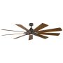 Kichler Gentry XL KLF-GENTRY-85-WZ Ventilator 1x14W/LED 3000K 1300 lm IP20