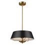 Kichler Luella KL-LUELLA-3P-BKB Pendelleuchte 3x40W/E14 IP20