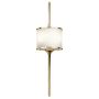 Kichler MONA KL-MONA-L-PB Wandleuchte 2x3,5W/G9 320LM IP44