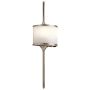 Kichler MONA KL-MONA-S-CLP Wandleuchte 2x3,5W/G9 320LM IP44
